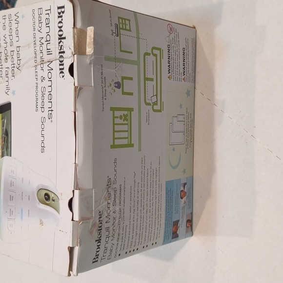 The Brookstone Tranquil Moments Baby Monitor & Sleep Sounds - Picture 13 of 13